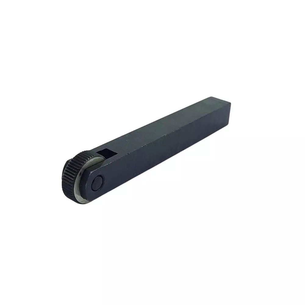 A.D INTERNATIONAL 1 Wheel Knurling Tool with Linear Straight Pattern and 1/2 x 1/2 x 4 inch Holder Size for Lathe Machine, 4P-3WJ2-0N4W