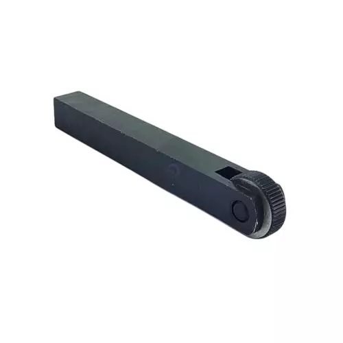 A.D INTERNATIONAL 1 Wheel Knurling Tool with Linear Straight Pattern and 1/2 x 1/2 x 4 inch Holder Size for Lathe Machine, 4P-3WJ2-0N4W