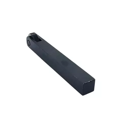 A.D INTERNATIONAL 1 Wheel Knurling Tool with Linear Straight Pattern and 1/2 x 1/2 x 4 inch Holder Size for Lathe Machine, 4P-3WJ2-0N4W