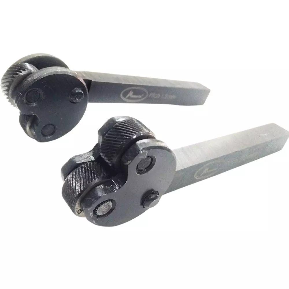 Assorts Knurling Tool 12.7 mm Square Shank Pivot Head for Lathe Engineering Machine (Pack of 2)