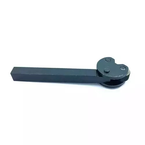 A.D INTERNATIONAL Knurling Tool Pivot Head Diamond Pattern Medium Pitch with 1/2 inch (12.7 mm) Square Shank for Lathe Machine, I8-QCT4-HZXB (Pack of 3)