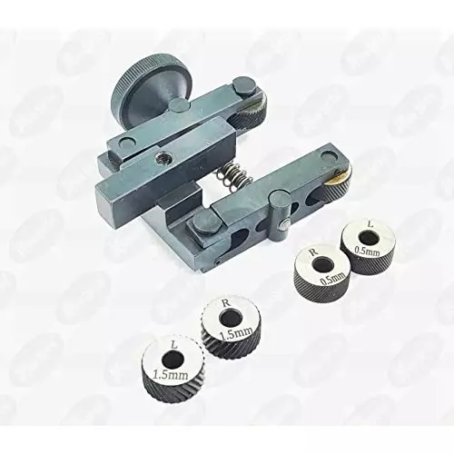 Assorts Clamp Type Knurling Tool 50 mm Diamond Pitch 10x10 mm Holder Size