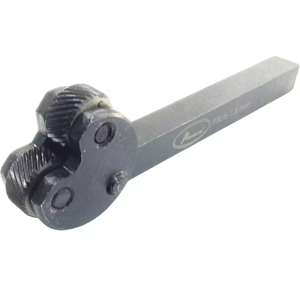 Assorts Diamond & Linear Knurling Tool Inter-Changeable Head 19x19x113 mm Holder Size