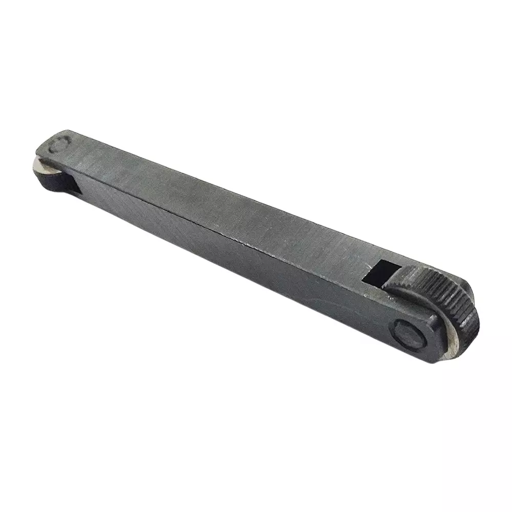 A.D INTERNATIONAL Double End Straight Linear Knurling Tool with 1/2 x 1/2 x 5 inch Holder Size, AL-NJIA-T2VU