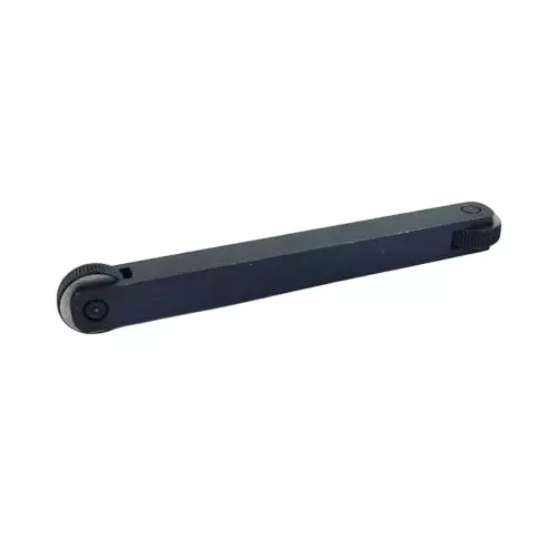 A.D INTERNATIONAL Double End Straight Linear Knurling Tool with 1/2 x 1/2 x 5 inch Holder Size, AL-NJIA-T2VU