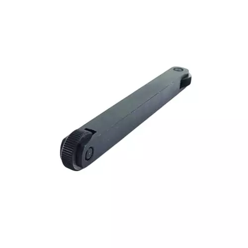 A.D INTERNATIONAL Double End Straight Linear Knurling Tool with 1/2 x 1/2 x 5 inch Holder Size, AL-NJIA-T2VU