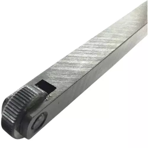 A.D INTERNATIONAL Double End Straight Linear Knurling Tool with 1/2 x 1/2 x 5 inch Holder Size, AL-NJIA-T2VU