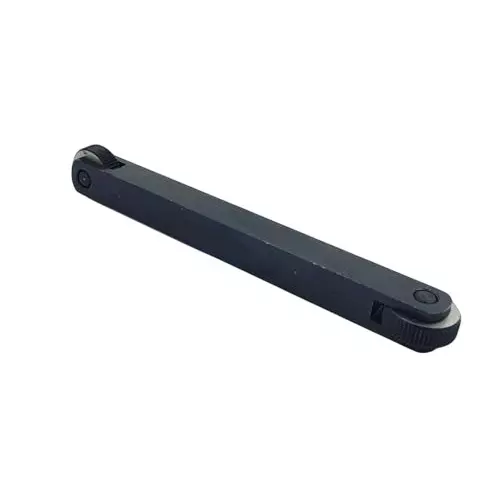 A.D INTERNATIONAL Double End Straight Linear Knurling Tool with 1/2 x 1/2 x 5 inch Holder Size, AL-NJIA-T2VU