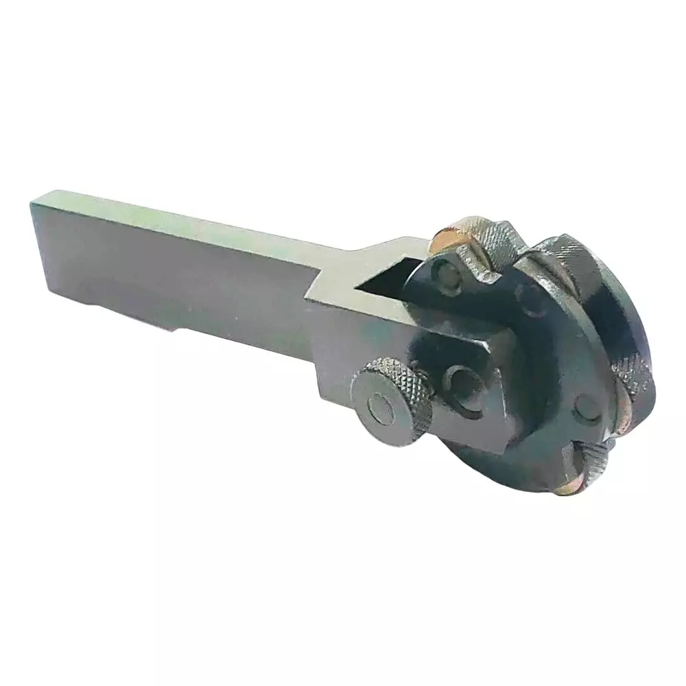 A.D INTERNATIONAL 6 Wheel Knurling Tool with 3/8 x 7/8 x 5-1/2 inch Shank Size for Lathe Machine, SL-5QM9-IVNP