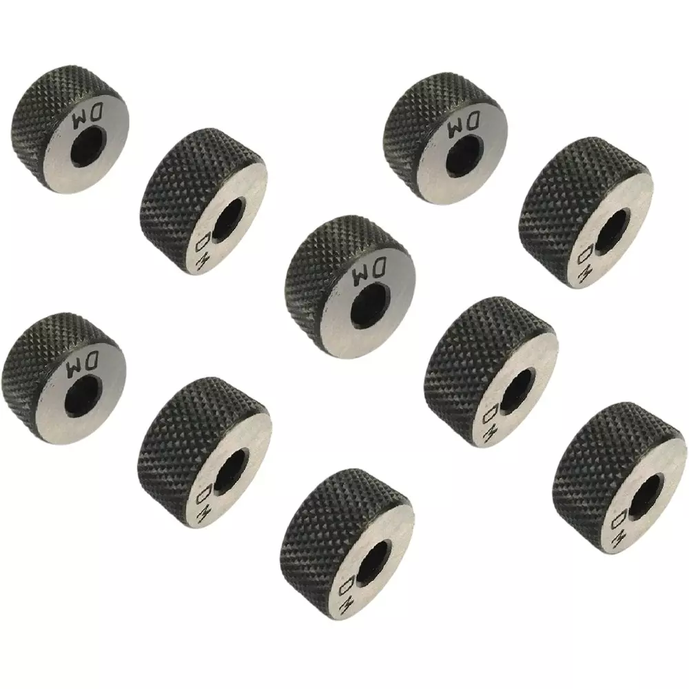 Assorts Spare Knurls Medium Straight Pitch Alloy Steel EN31 5 Pairs