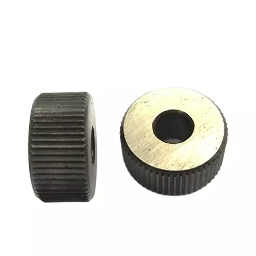 Assorts Spare Knurls Straight Medium Pattern Alloy Steel EN31 1 Pair