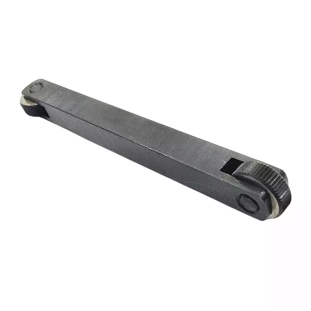 Buyohlic International Double End Straight Linear Knurling Tool with 1/2 x 1/2 x 5 inch Holder Size, AL-NJIA-T2VU