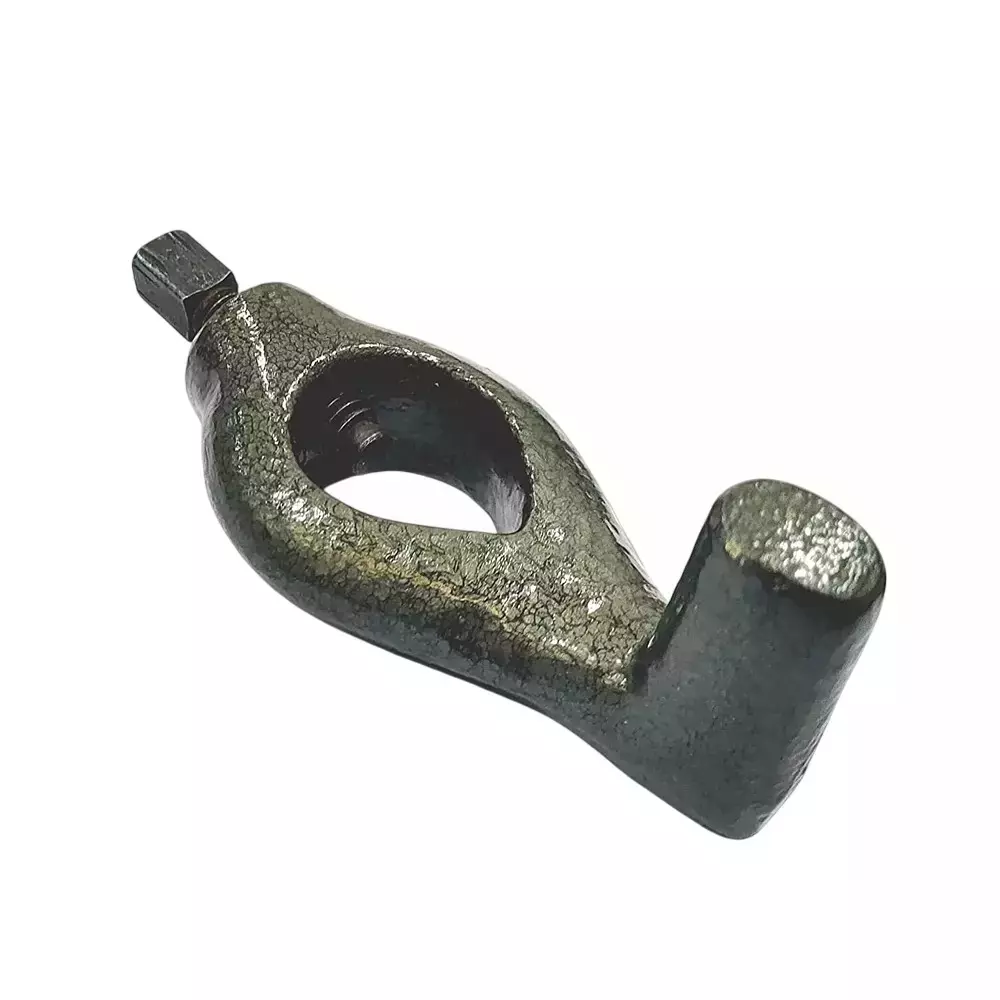Buyohlic International Bent Lathe Dog with 2-1/2 inch (63.5 mm) Bent Style and Cast Iron Body, 1V-NSZR-X3DT