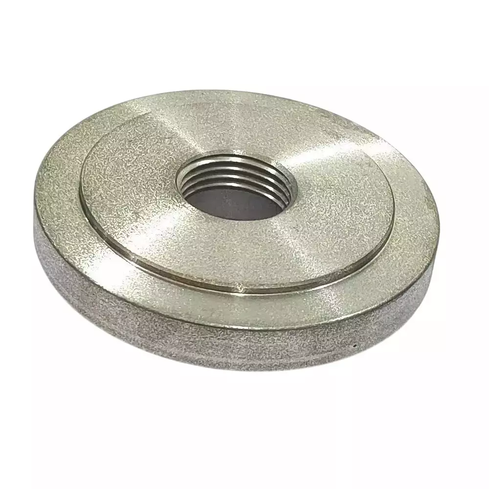 Buyohlic International Lathe Chuck Back Plate Thread Workholding Tool with 125 mm Dia. and 1-1/8 inch (28.5 mm) x 12 TPI (MF Thread) Threading, LT-E64V-QQ6F