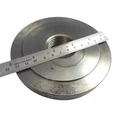 Buyohlic International Lathe Chuck Back Plate Thread Workholding Tool with 125 mm Dia. and 1-1/2 inch (38.1 mm) x 8 TPI (Boxford Thread) Threading, R5-WGR2-2IEO