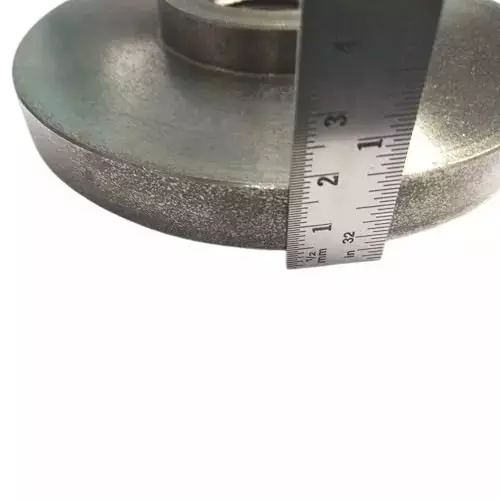 Buyohlic International Lathe Chuck Back Plate Thread Workholding Tool with 125 mm Dia. and 1-1/2 inch (38.1 mm) x 8 TPI (Boxford Thread) Threading, R5-WGR2-2IEO
