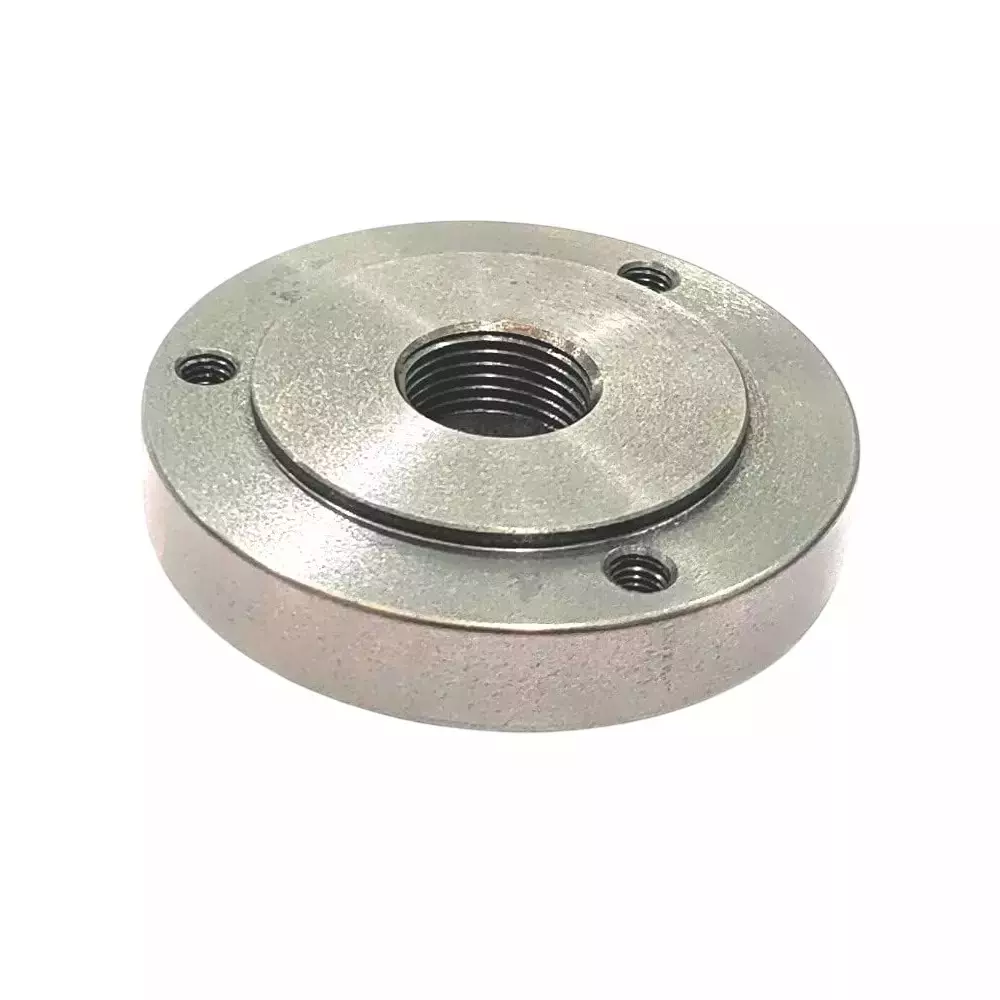 Buyohlic International Lathe Chuck Back Plate Thread Workholding Tool with 100 mm Dia. and 1-1/8 inch (28.5 mm) x 12 TPI (MF Thread) Threading, DL-P8R4-UE9U
