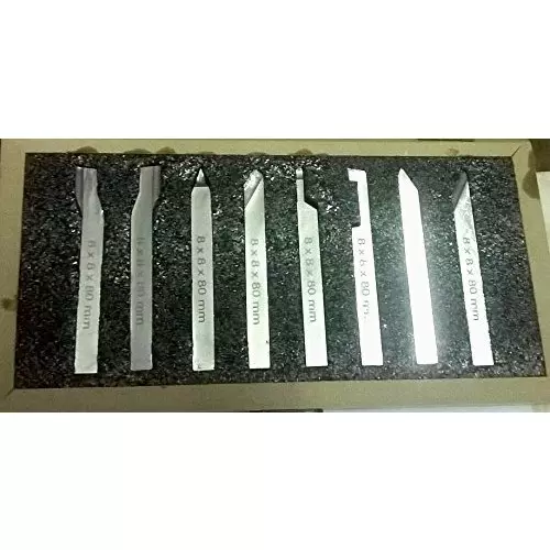 Assorts Lathe Form Tool Set 8 mm Square Shank (Pack of 8)