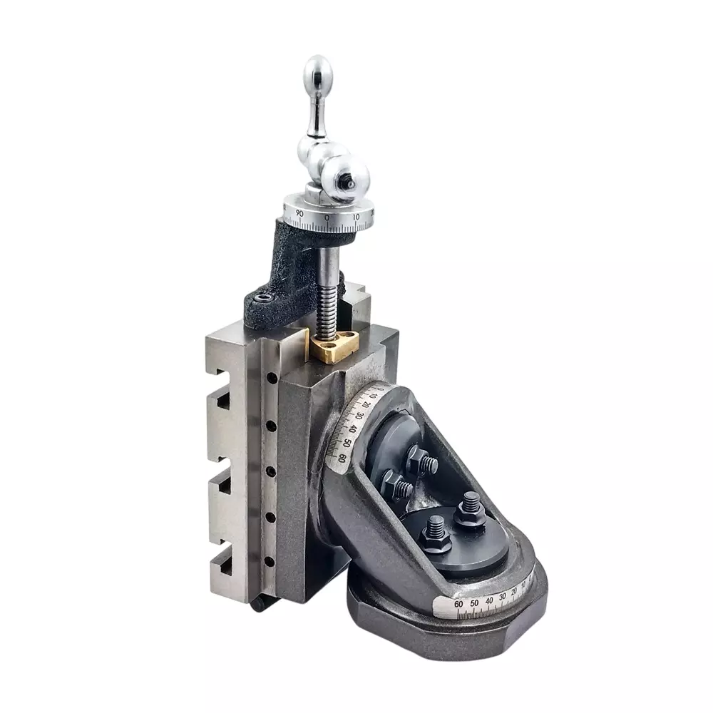 A.D INTERNATIONAL Swivel 2 Way Lathe Milling Vertical Slide for Myford Super 7 ML7 Engineer Lathe Machine, 85-QO4C-GHIO