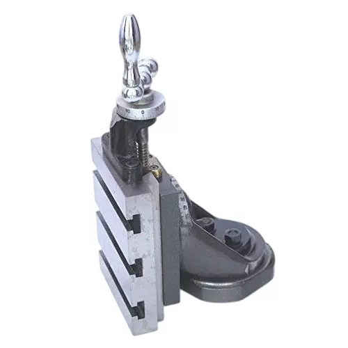 A.D INTERNATIONAL Swivel 2 Way Lathe Milling Vertical Slide for Myford Super 7 ML7 Engineer Lathe Machine, 85-QO4C-GHIO