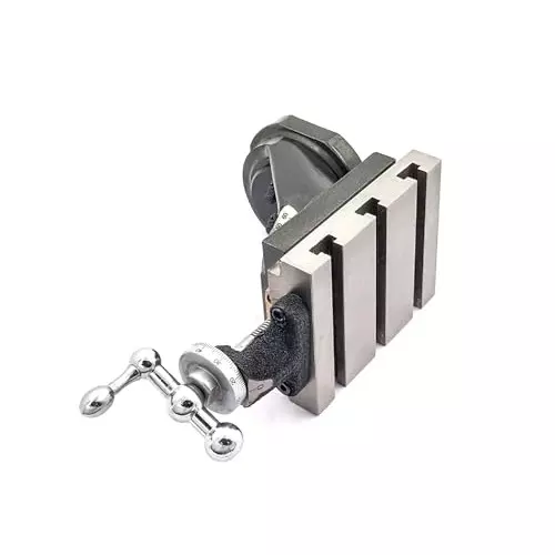 A.D INTERNATIONAL Swivel 2 Way Lathe Milling Vertical Slide for Myford Super 7 ML7 Engineer Lathe Machine, 85-QO4C-GHIO