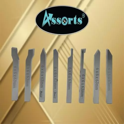 Assorts Lathe Form Tool Set 6 mm Square Shank (Pack of 8)