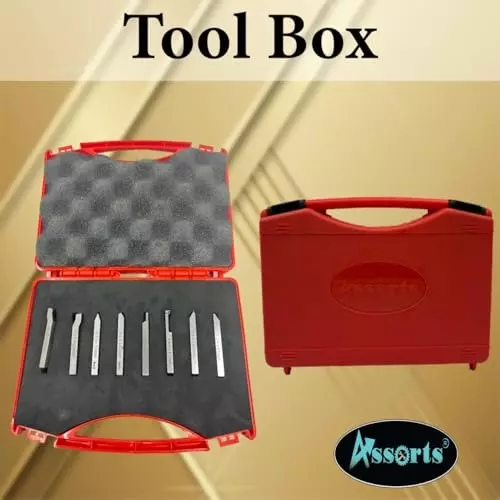 Assorts Lathe Form Tool Set 6 mm Square Shank (Pack of 8)