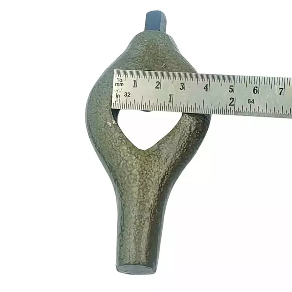 A.D INTERNATIONAL Lathe Machine Dog Straight Type Size 1 inch (25.4 mm) in Painted Finish Cast Iron Body for Turning Purpose, L9-2214-0WU2 (Pack of 3)