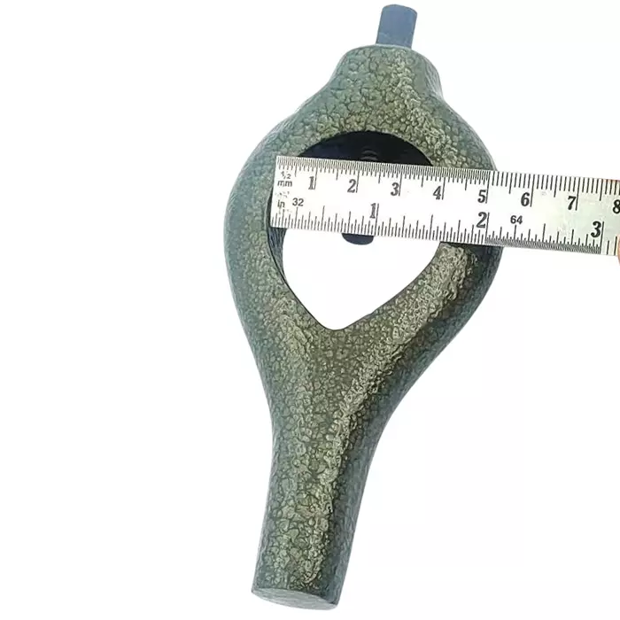 A.D INTERNATIONAL Lathe Machine Dog Straight Type Size 1.5 inch (38.1 mm) in Painted Finish Cast Iron Body for Turning Purpose, H9-FSXM-6LCY