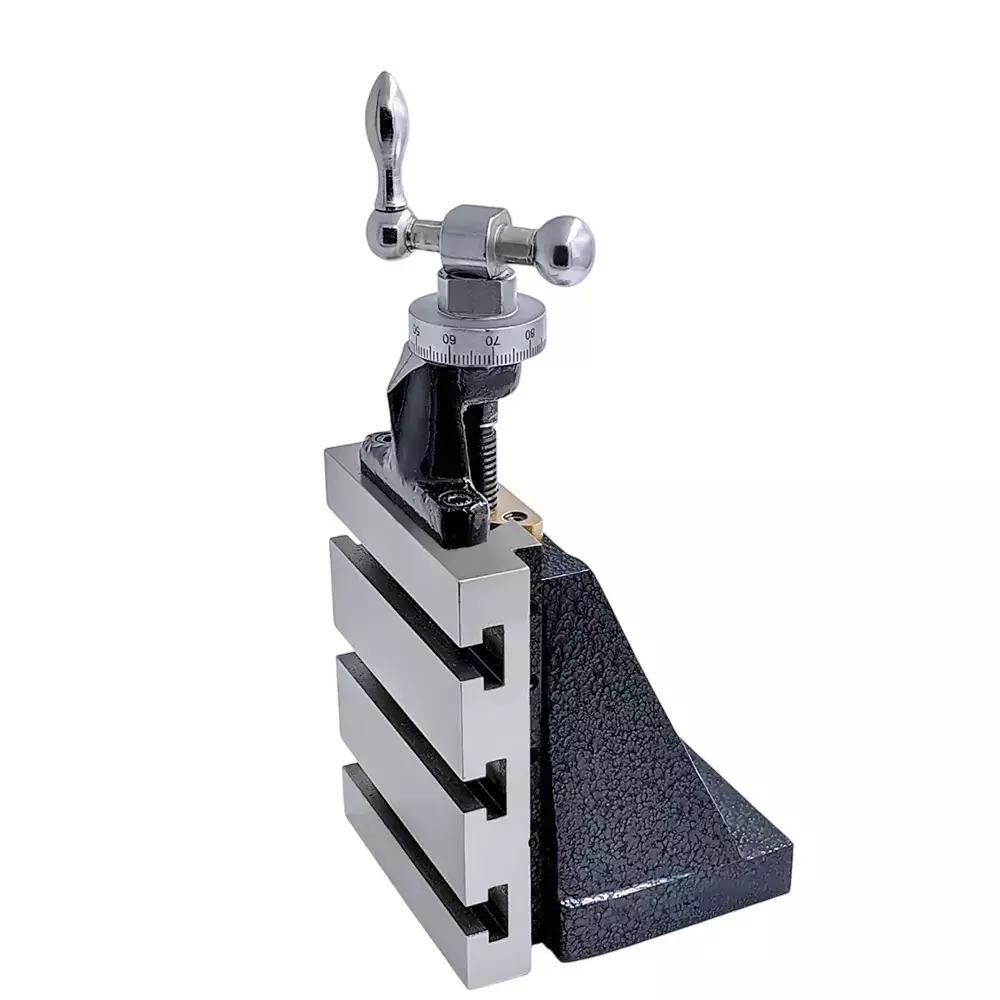Buyohlic International Lathe Milling Vertical Slide with Fixed Base and 125x100 mm Table Size, 4Y-6965-DK2S
