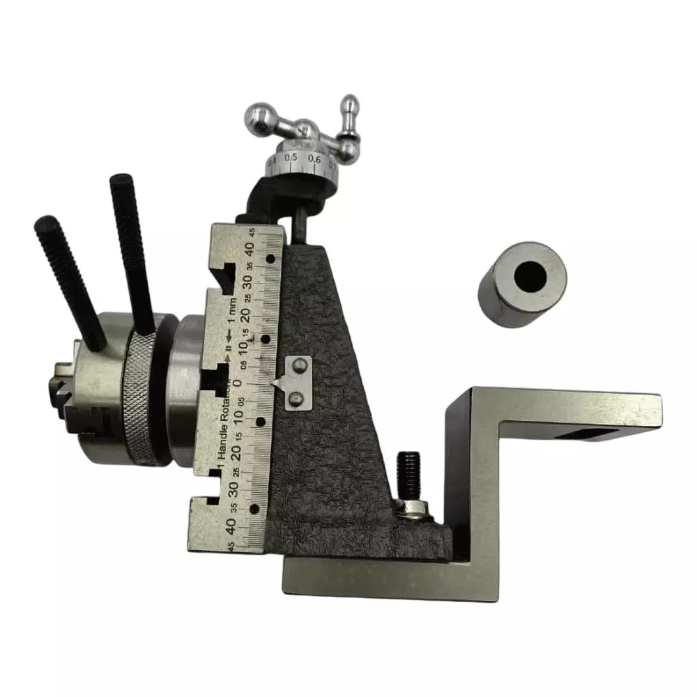 Assorts Mini Fixed Vertical Slide Set ‎Cast Iron Mild Steel 50 mm Self-Centering Chuck 3 Jaws 3 Slots 90x50 mm