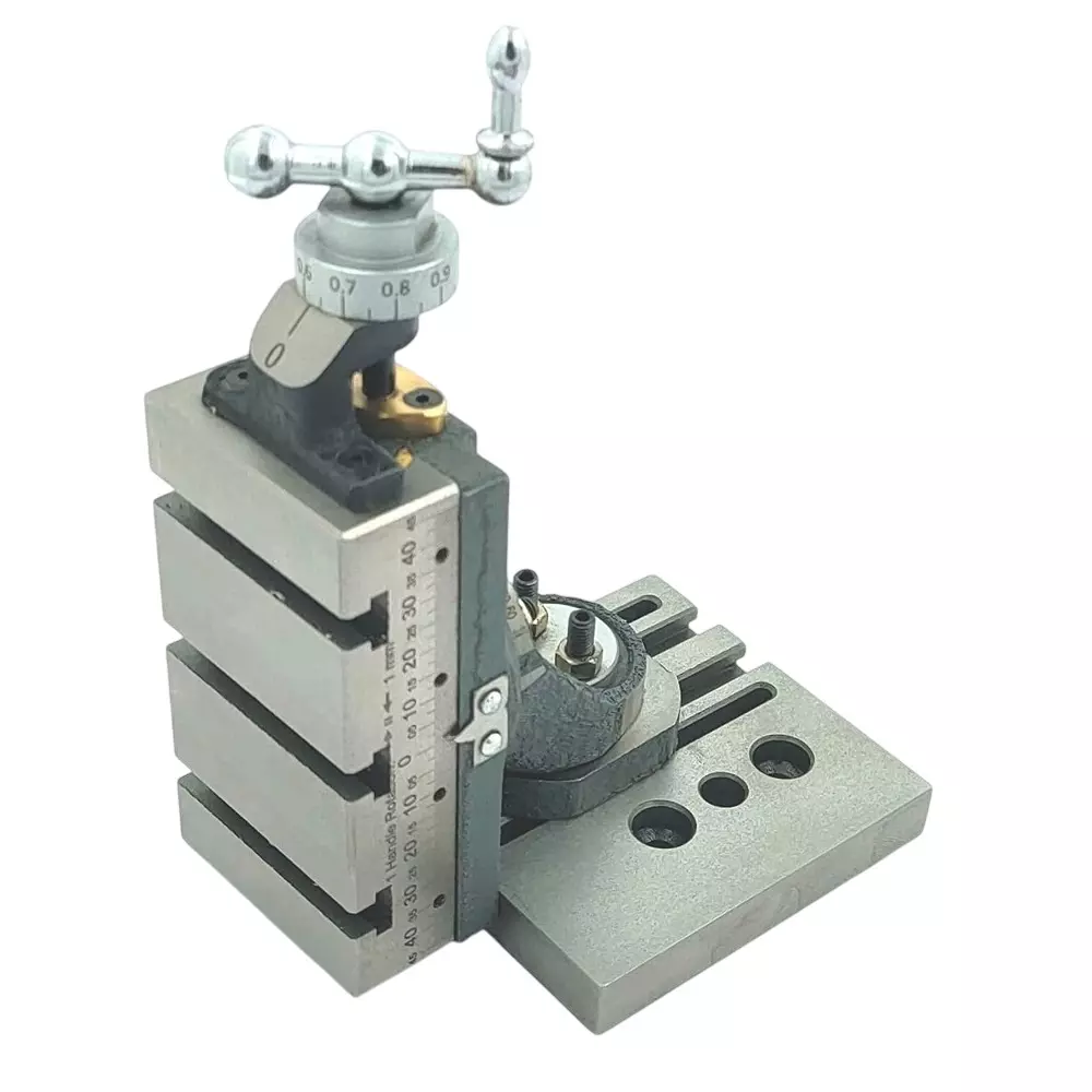 Assorts Swivel Type Mini Vertical Milling Slide Set ‎Cast Iron Tool Steel 7x14 Direct Mounting 90x50 mm