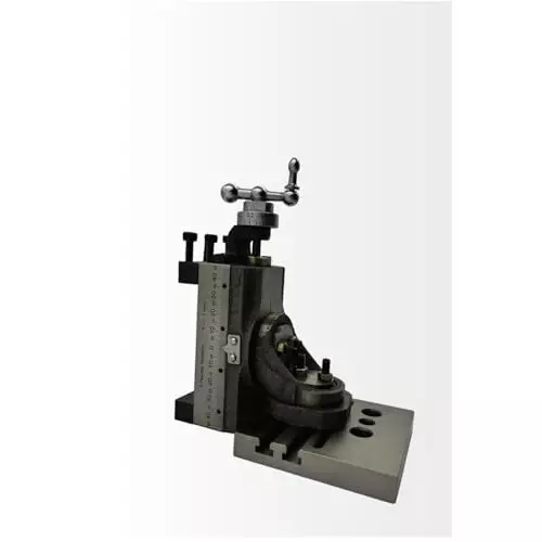 MachEl Mini Swivel Vertical Slide with 2 Slots, Side Scale, and Sturdy Base Plate