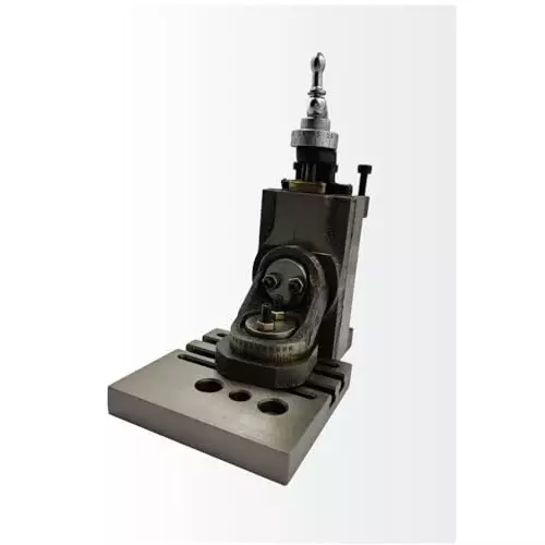 MachEl Mini Swivel Vertical Slide with 2 Slots, Side Scale, and Sturdy Base Plate