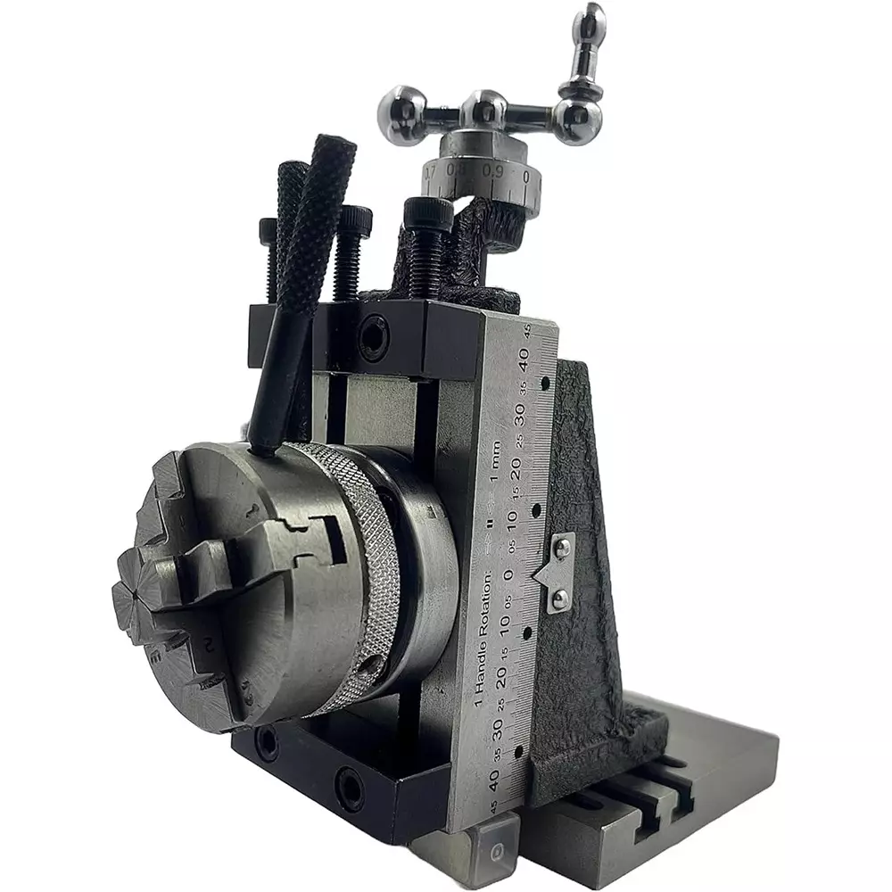 Assorts Mini Fixed Vertical Slide Set ‎Cast Iron Mild Steel 50 mm 90x50 mmSelf-Centering Chuck 3 Jaws 3 Slots