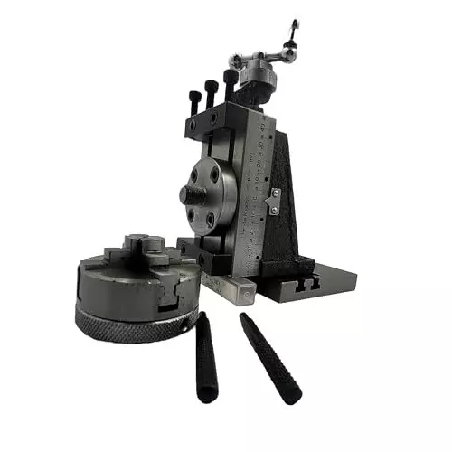 Assorts Mini Fixed Vertical Slide Set ‎Cast Iron Mild Steel 50 mm 90x50 mmSelf-Centering Chuck 3 Jaws 3 Slots