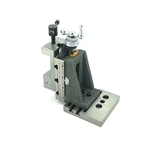Assorts Swivel Type Mini Vertical Milling Slide ‎Cast Iron Tool Steel 7x14 Steel Vice & Base Mounting Plate 90x50 mm