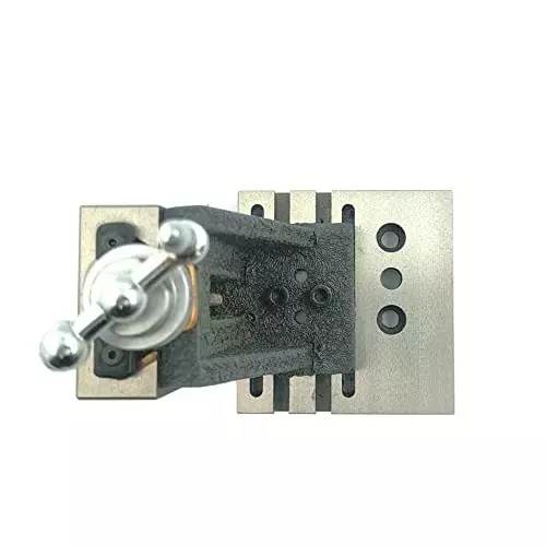 Assorts Swivel Type Mini Vertical Milling Slide ‎Cast Iron Tool Steel 7x14 Steel Vice & Base Mounting Plate 90x50 mm