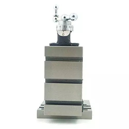 Assorts Swivel Type Mini Vertical Milling Slide ‎Cast Iron Tool Steel 7x14 Steel Vice & Base Mounting Plate 90x50 mm