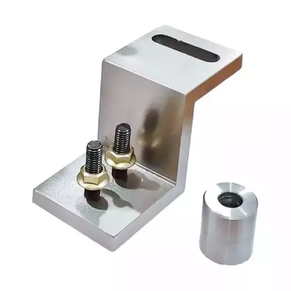 Buyohlic International Mini Vertical Milling Slide with Clamp Mounted On Z Type Angle Plate for Mini Lathe Machine, NN-FSN5-H05L