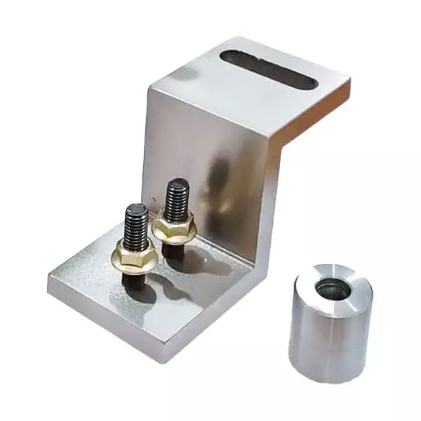 A.D INTERNATIONAL Mini Vertical Milling Slide without Clamp Mounted On Z Type Angle Plate for Mini Lathe Machine, XX-3S4Q-Q4G0