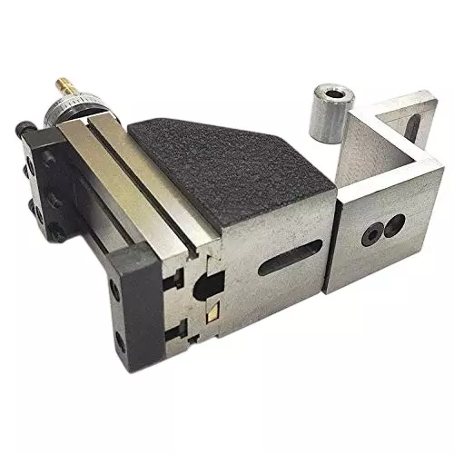 A.D INTERNATIONAL Milling Slide Combo Direct Mounting with Z Type Angle Plate for 7 x 14 Mini Lathes Upto 150 mm Swing, 1F-7MAX-QAYZ