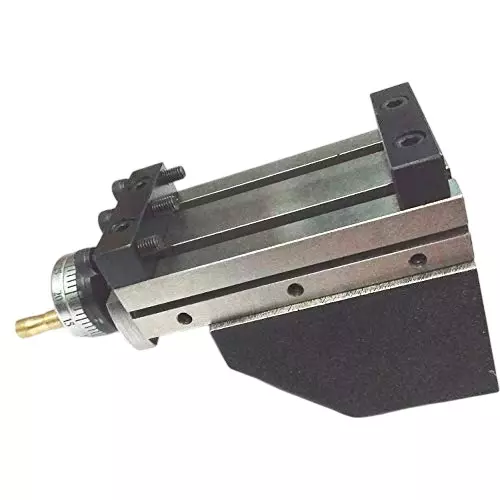 A.D INTERNATIONAL Milling Slide Combo Direct Mounting for 7 x 14 Mini Lathes Upto 150 mm Swing, TR-62E0-9Z1A