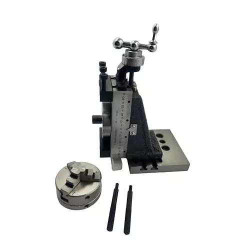 Assorts Mini Fixed Vertical Slide Set ‎Cast Iron Mild Steel 50 mm 90x50 mm Self-Centering Chuck 3 Jaws 2 Slots