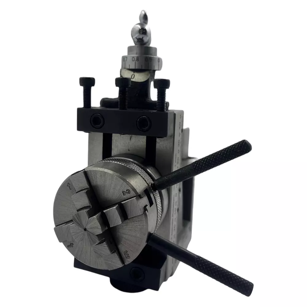 Assorts Mini Fixed Vertical Slide Set ‎Cast Iron Mild Steel 50 mm Self-Centering Chuck 4 Jaws 2 Slots