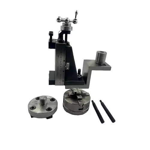 Assorts Mini Fixed Vertical Slide Set ‎Cast Iron Mild Steel 50 mm Self-Centering Chuck 4 Jaws 2 Slots