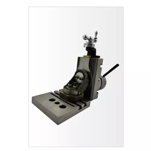 MachEl Mini Swivel Vertical Slide 90x50 mm with 3-Slot Base & 50 mm 3-Jaw Self-Centering Chuck