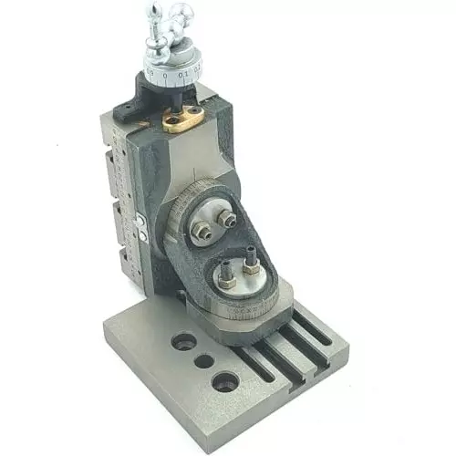 MachEl Design Patent Vertical Milling Slide for 7x14 Mini Lathe Swivel Base Plate (No Clamps)