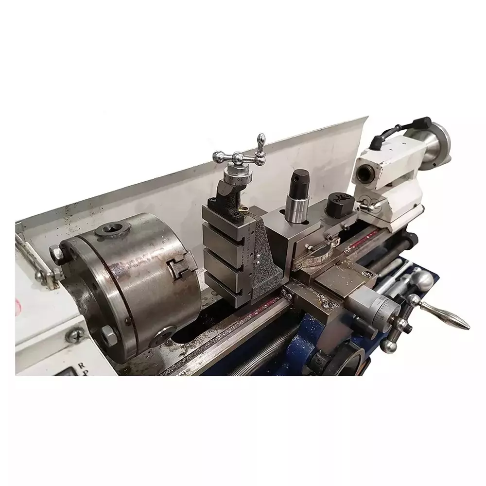 Buyohlic International Mini Vertical Milling Slide without Clamp Mounted On Z Type Angle Plate for Mini Lathe Machine, XX-3S4Q-Q4G0