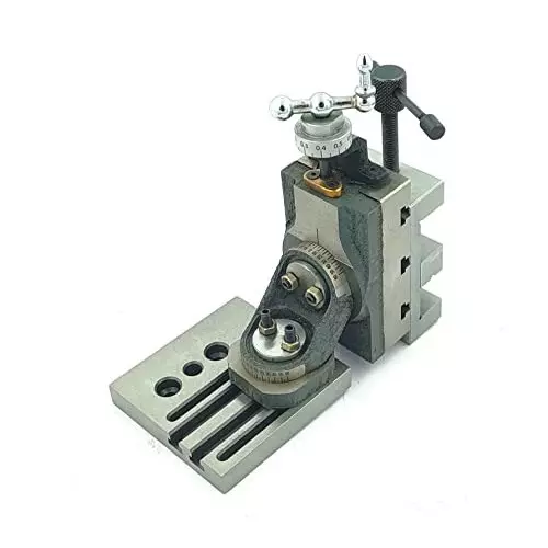 Assorts Fixed Type Mini Vertical Milling Slide ‎Cast Iron Tool Steel 7x14 Steel Vice & Base Mounting Plate 90x50 mm